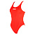 Arena  купальник женский спортивный Solid (32, red white)