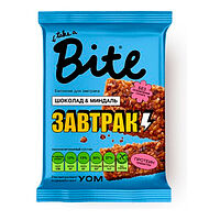 Bite  батончик злаково-ореховый "Шоколад-миндаль"