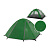 Naturehike  палатка P-Series aluminum pole tent with new material 210T55D embossed design (V4) (one size, green)