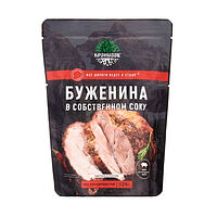 Кронидов  туристическая еда буженина в собственном соку 325 гр.