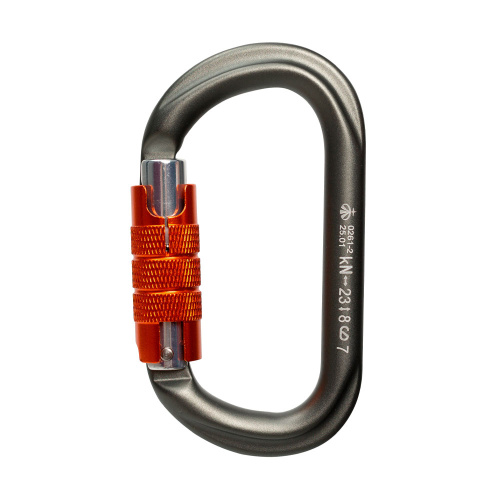 Вертикаль  карабин "Gray" овал автомат (Keylock)