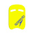 Speedo  доска для плавания Kick board (V3, yellow yellow)