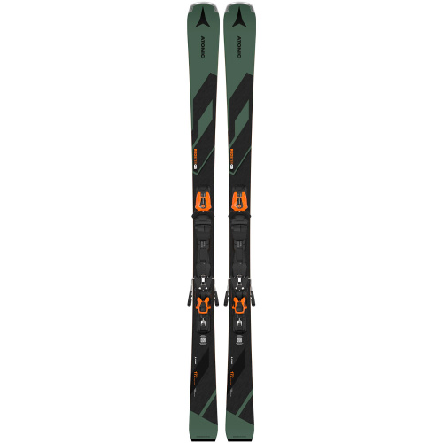 Atomic  лыжи горные E Redster Q6 Pt + E Mi 12 Gw black-orange