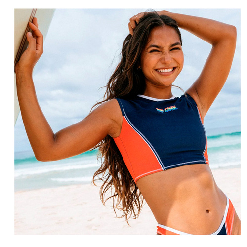 Rip Curl  топ женский Surf tide crop