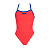 Arena  купальник женский спортивный Solid (34, fluo red neon blue)