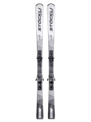 Stockli  лыжи горные Laser SC + MC12 black matt-shine