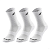 Babolat  носки детские Jr (3 пары) (31-34, white white)