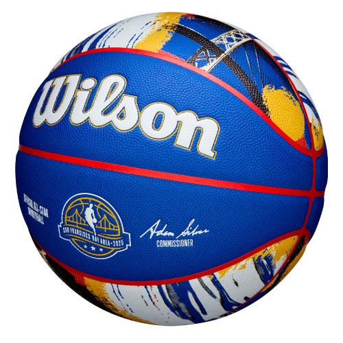 Wilson  мяч баскетбольный NBA All Star 2025 фото 2