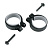 SKS  крепление для крыла на вилку Stay Mounting Clamps 34.5-37.5mm (2pcs),black (one size, no color)