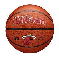 Wilson  мяч баскетбольный NBA Team Alliance Miami Heat
