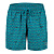 Arena  шорты мужские пляжные Allover (XL, green lake logo)