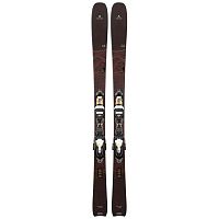 Dynastar  лыжи горные E Lite 3 + Xpress W 11 GW B83 black white gold