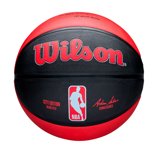 Wilson  мяч баскетбольный NBA Team City Edition Mia Heat фото 2