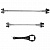 RFR  комплект осей Axle Set with Theft Protection (one size, no color)