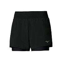Mizuno  шорты женские 2 in1 4.5 Inches