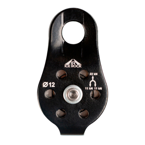 Вертикаль  блок-ролик с подшипником н/ж  с фикс. щечками