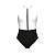 Arena  купальник женский спортивный Silvia (40, black white black)