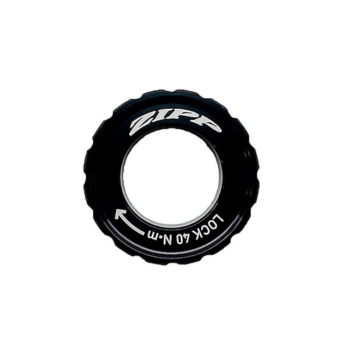 Sram  HUB CENTERLOCK ROTOR DISC LOCKRING BLACK ZIPP LOGO QTY 1