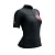 Compressport  футболка женская Postural (L, black-persian red)