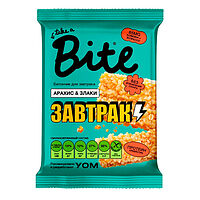 Bite  батончик злаково-арахисовый "Арахис"