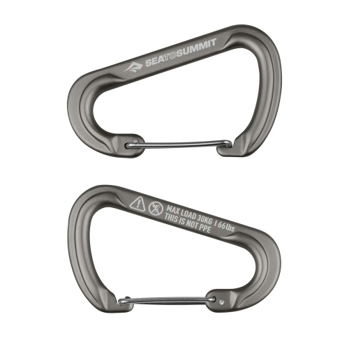 Sea To Summit  карабин Accessory Carabiner Large Titanium 2pcs