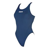 Arena  купальник спортивный женский W Solid Swim Tech High L