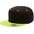 Flexfit  кепка Classic Snapback 2-Tone - роспись (one size, black  yellow)
