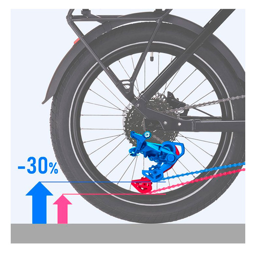Shimano  задний переключатель Cues RD-U4010, E-Bike, 9/10 ск. фото 2