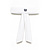 Wilson  повязка на голову U Tie Headband (S, bright white)