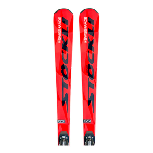 Stockli  лыжи горные Laser GS  MC12 red-white-black / SRT12 red-black фото 2