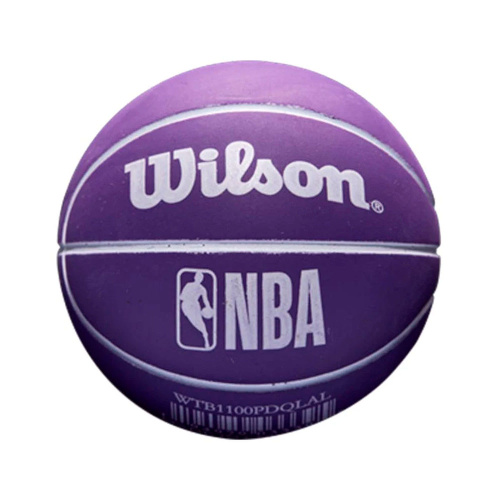 Wilson  мяч баскетбольный сувенирный NBA Dribbler LA Lakers фото 2