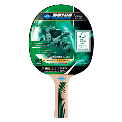 Donic Schildkrot ракетка для настольного тенниса Legends 400 Donic Schildkrot ракетка для настольного тенниса Legends 400