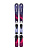 Atomic  лыжи горные Maven Girl 100-120 + C 5 GW white pink (120, blue bright red)