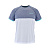 Babolat  футболка детская Play Crew Neck Tee Boy (8-10, white blue)
