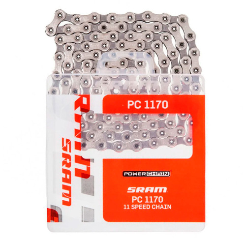 Sram  цепь PC 1170 - hollow pin 114 links power lock 11-speed