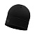 Buff  шапка Merino Lightweight Beanie (one size, solid black)