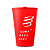 Compressport  стакан Fast cup (200 ml, red)