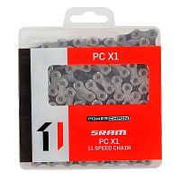 Sram  цепь PC X1 - solid pin 118 links power lock 11-spd