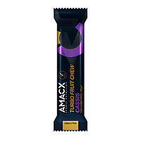 Amacx  жевательный энергетический батончик Amacx Turbo Fruit Chew Cassis