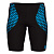 Arena  плавки-шорты длинные детские Openings (14-15, black turquoise)