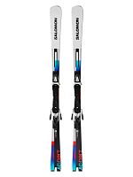 Salomon  лыжи горные E Addikt + E Mi12 Gw white-black F80
