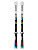 Salomon  лыжи горные E Addikt + E Mi12 Gw white-black F80 (170, white blue red)