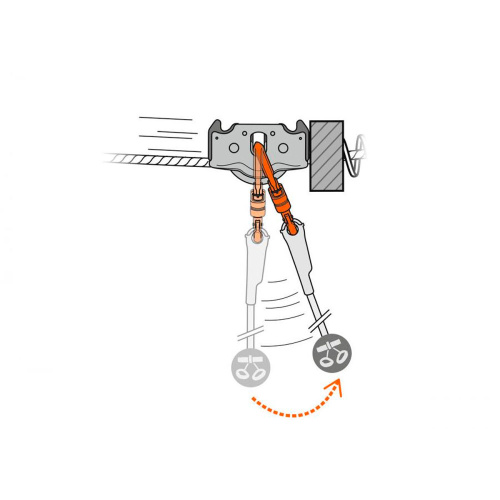Petzl  ролик Trolley Trac Guide фото 4