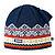 Kama  шапка (one size, navy)