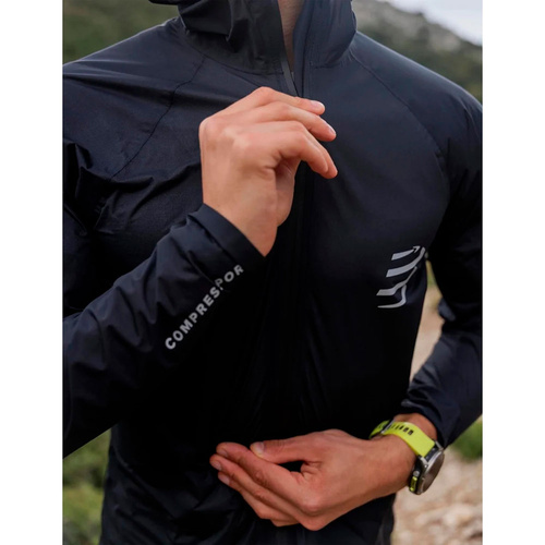 Compressport  куртка мужская Hurricane waterproof фото 3