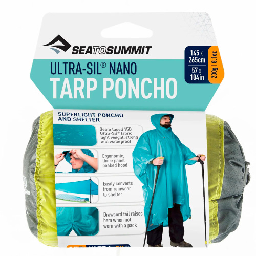 Sea To Summit  пончо Ultra-Sil 15D Tarp Poncho фото 2