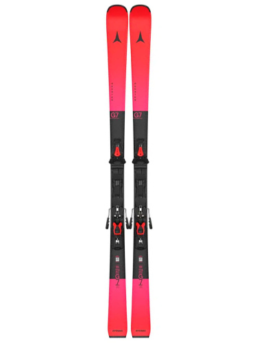 Atomic лыжи горные E Redster G7 Pt + Mi 12 Gw black-red