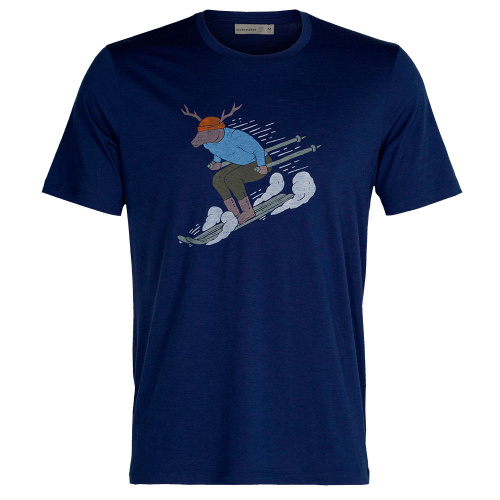 Icebreaker  майка мужская Tech Lite Ski Rid