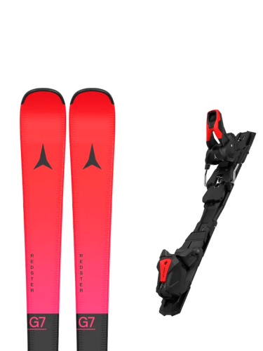 Atomic лыжи горные E Redster G7 Pt + Mi 12 Gw black-red фото 2