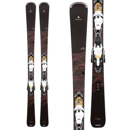 Dynastar  лыжи горные E Lite 3 XP11 + Xpress W 11 Gw B83 black-gold фото 2